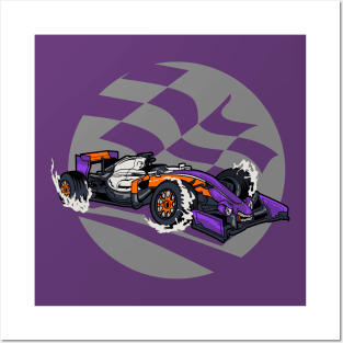 formula one  monster car Posters and Art